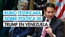 Marco Rubio testificará ante el Senado de EU sobre la política de Trump en Venezuela