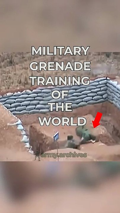 Military Grenade Training of the World🌎