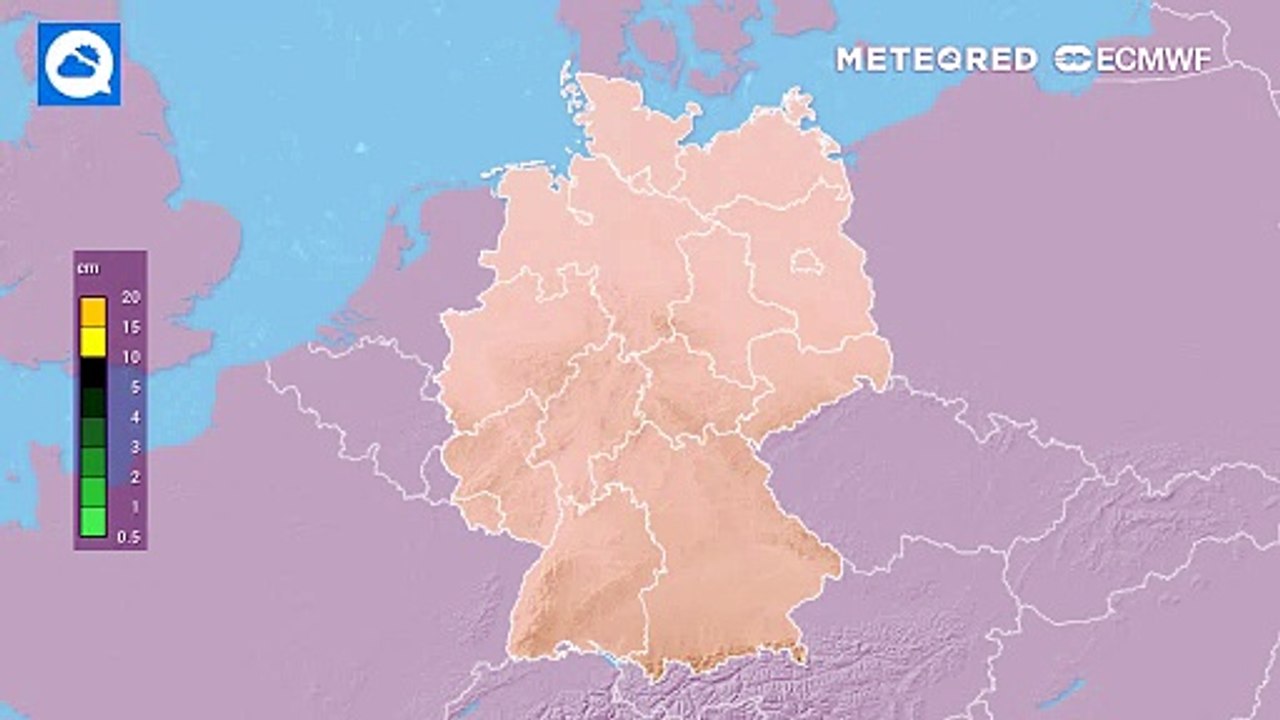Es geht in den kommenden Tagen winterlich weiter: Die Animation zeigt die Schneehöhen!