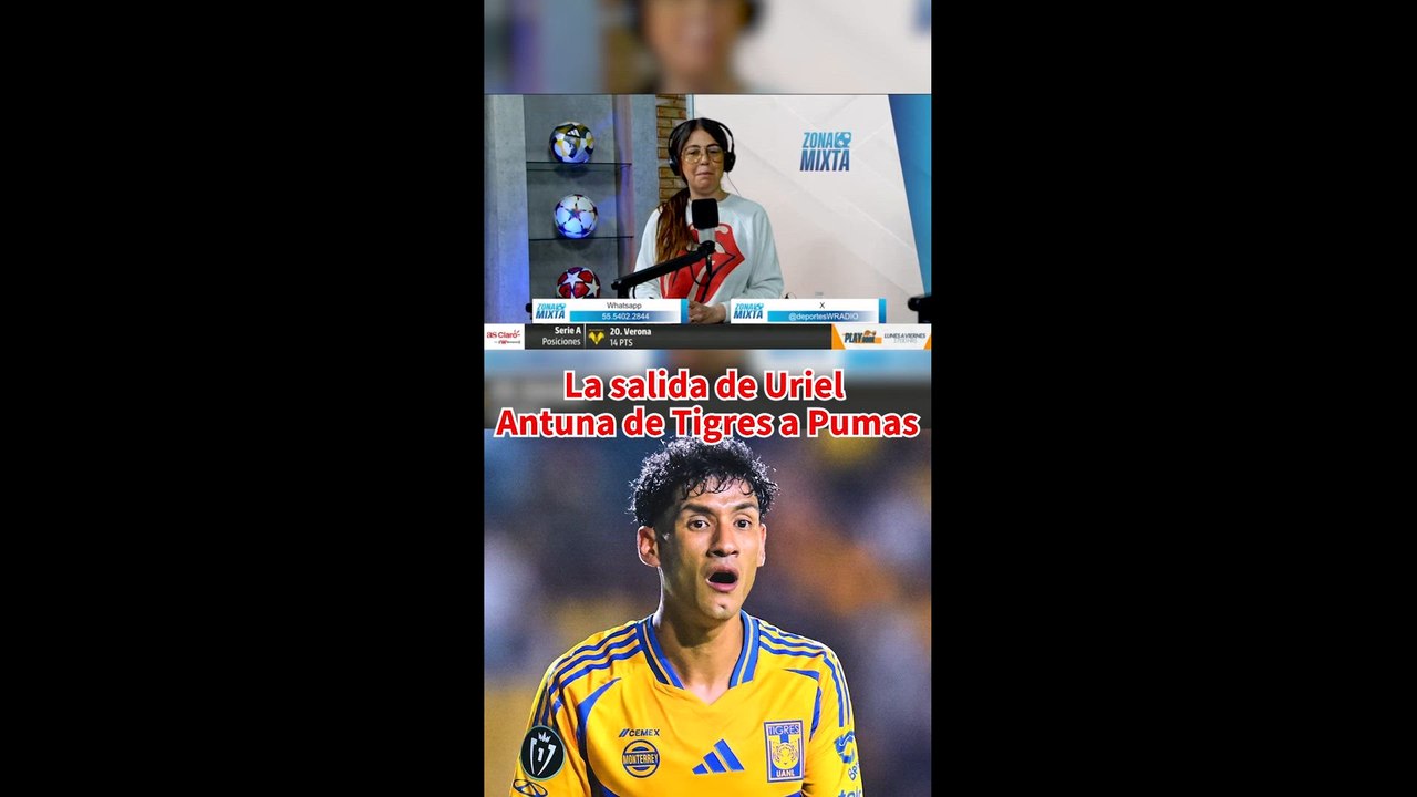 Antuna deja Tigres por Pumas