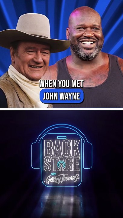 Ron Howard John Wayne Shaq Big Hands