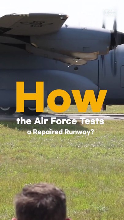 How the Air Force Tests a Repaired Runway?