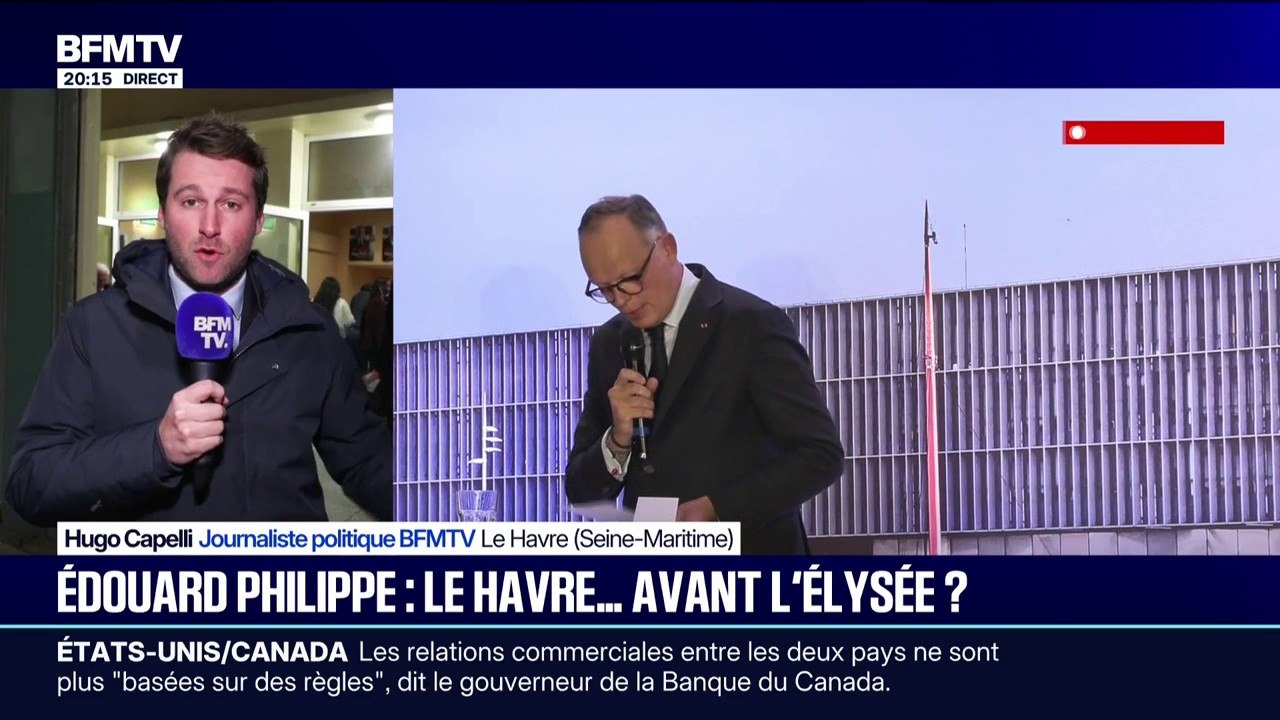 "Je serai candidat aux élections municipales": Édouard Philippe lance sa campagne pour la mairie du Havre
