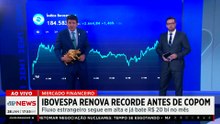 Ibovespa renova recorde, sobe 1,52% aos 184.691 pontos antes de Copom | FECHAMENTO TOURO DE OURO