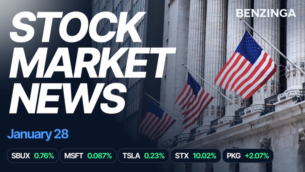 Stock Market Today: Dow Jones, Nasdaq Futures Gain As Investors Await Fed Decision, Jerome Powell's Speech—Starbucks, Seagate, Tesla In Focus