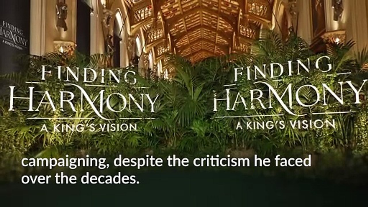 Charles ‘wasn’t going to be diverted’ from green issues, Prime Video film shows