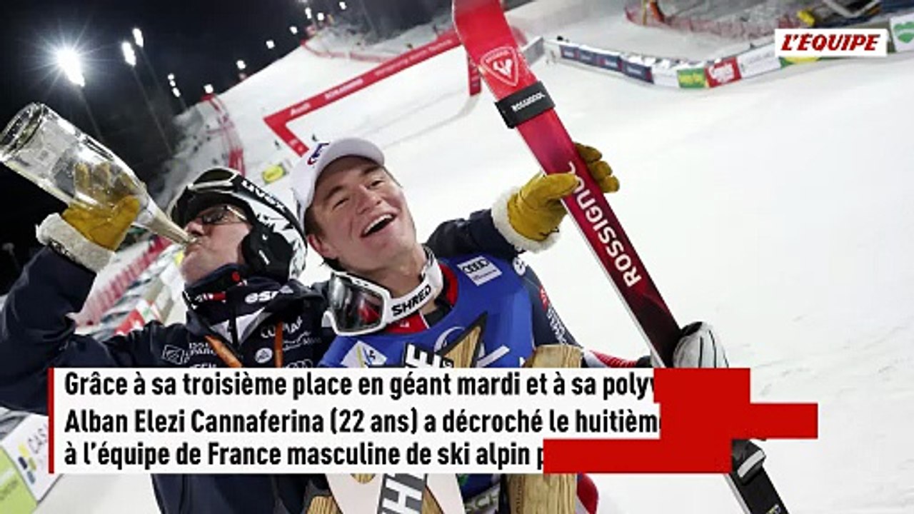 Alban Elezi Cannaferina huitième et dernier Français sélectionné pour les JO 2026 en ski alpin - Ski - JO Ski