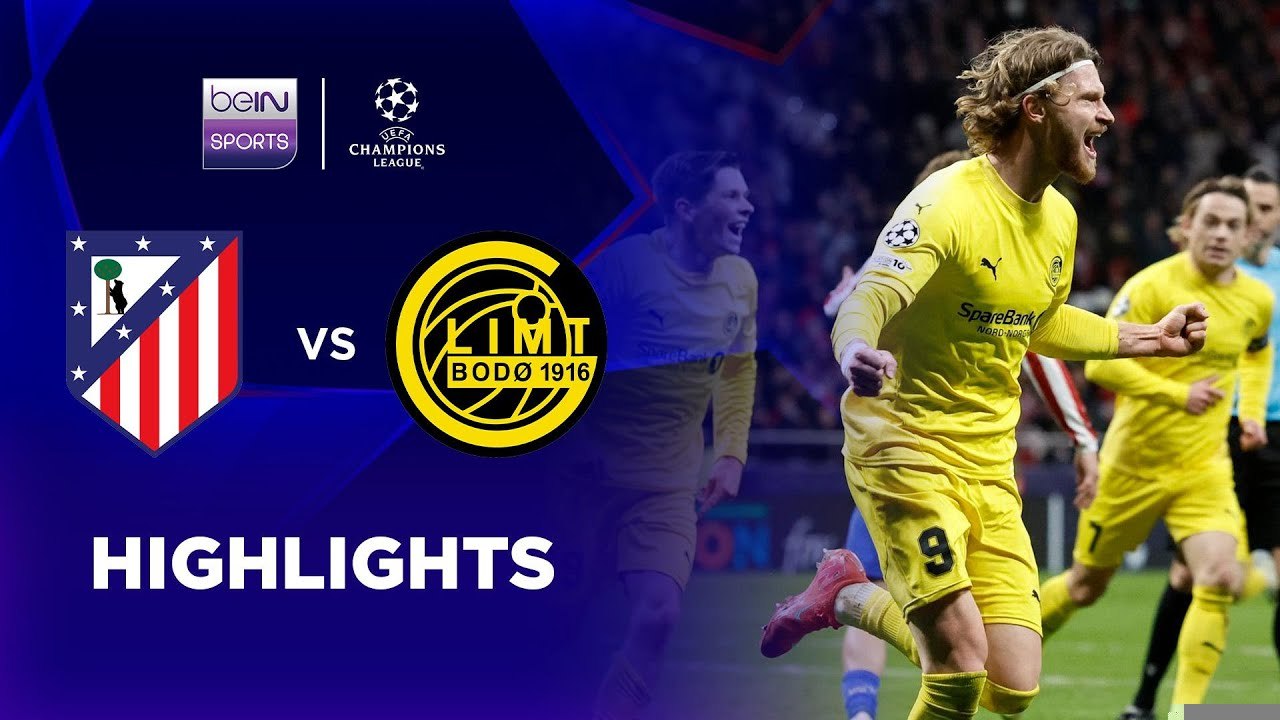Atletico Madrid 1-2 Bodø/Glimt | Champions League 25/26 Match Highlights
