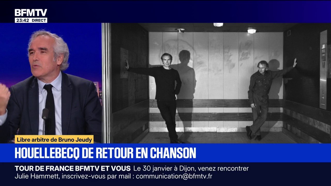 LIBRE ARBITRE DE BRUNO JEUDY - Michel Houellebecq fait son retour en chanson