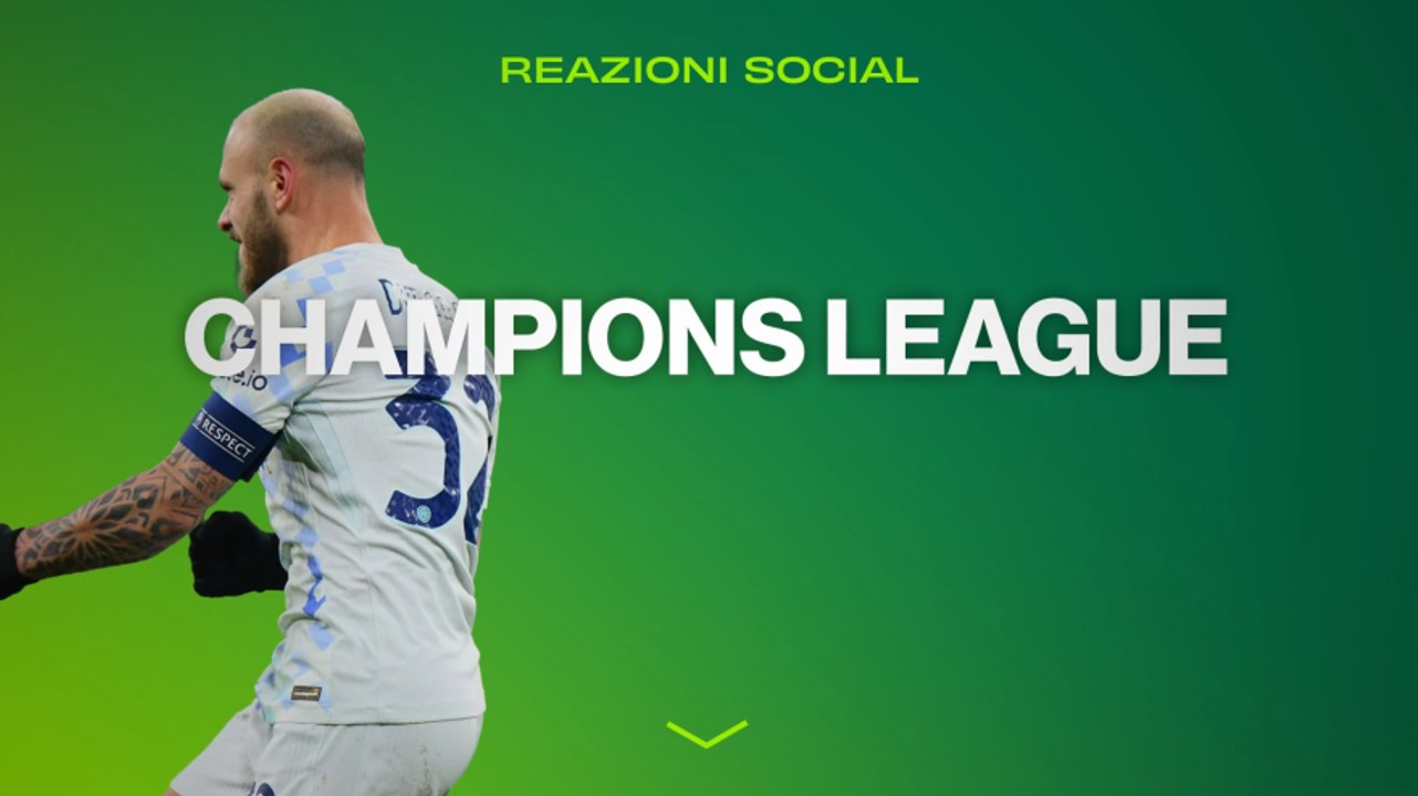"Dimarco come Corso" e "il solito Conte": Champions, le reazioni social