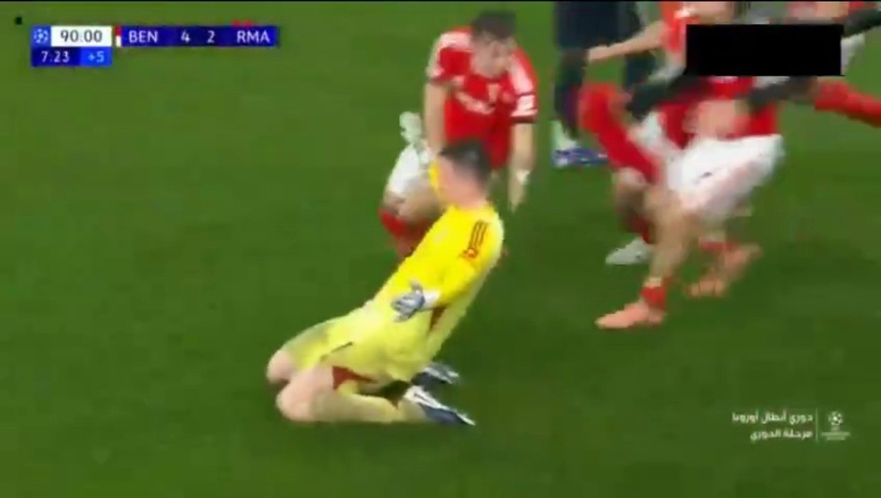 Benfica - Real Madrid 4-2 GOAL TRUBIN 28-01-2026