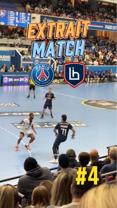 Extrait PSG Vs Limoges ! #4 #Handball #LNH #PSG