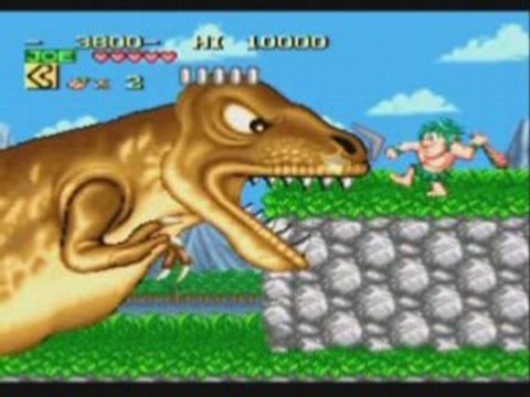 Vidéo test Joe and mac ( Snes )