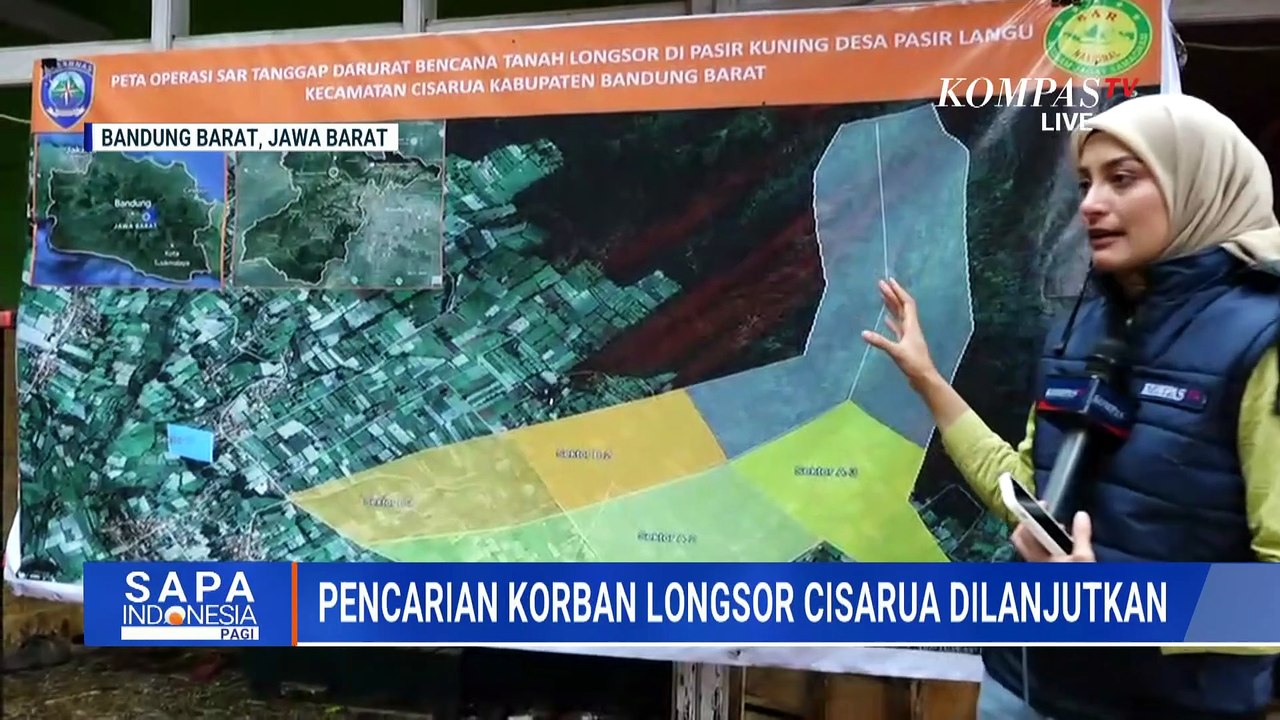 Hari Ke-6 Tim SAR Gabungan Lanjutkan Pencarian Korban Longsor Cisarua | SAPA PAGI