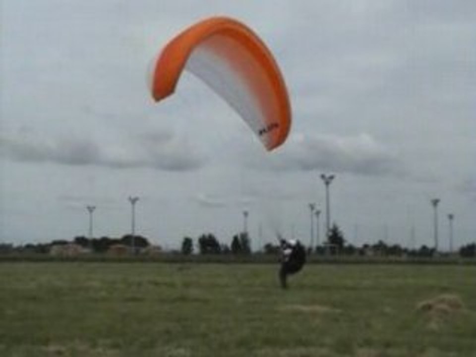 Gonflage parapente