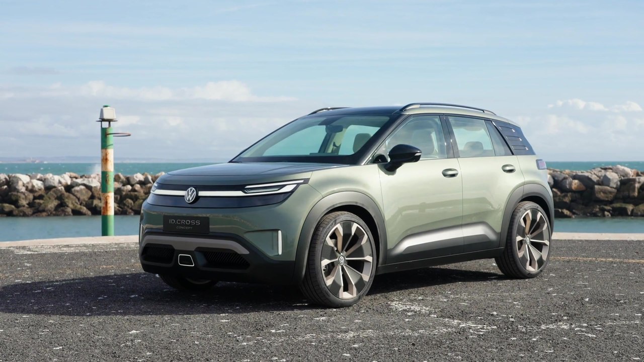 Der Volkswagen ID. CROSS Concept - Silhouetten-Design