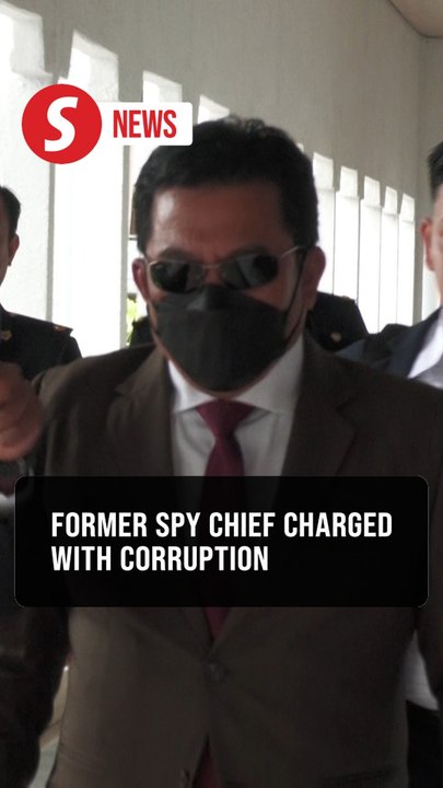 Former intelligence chief charged with graft