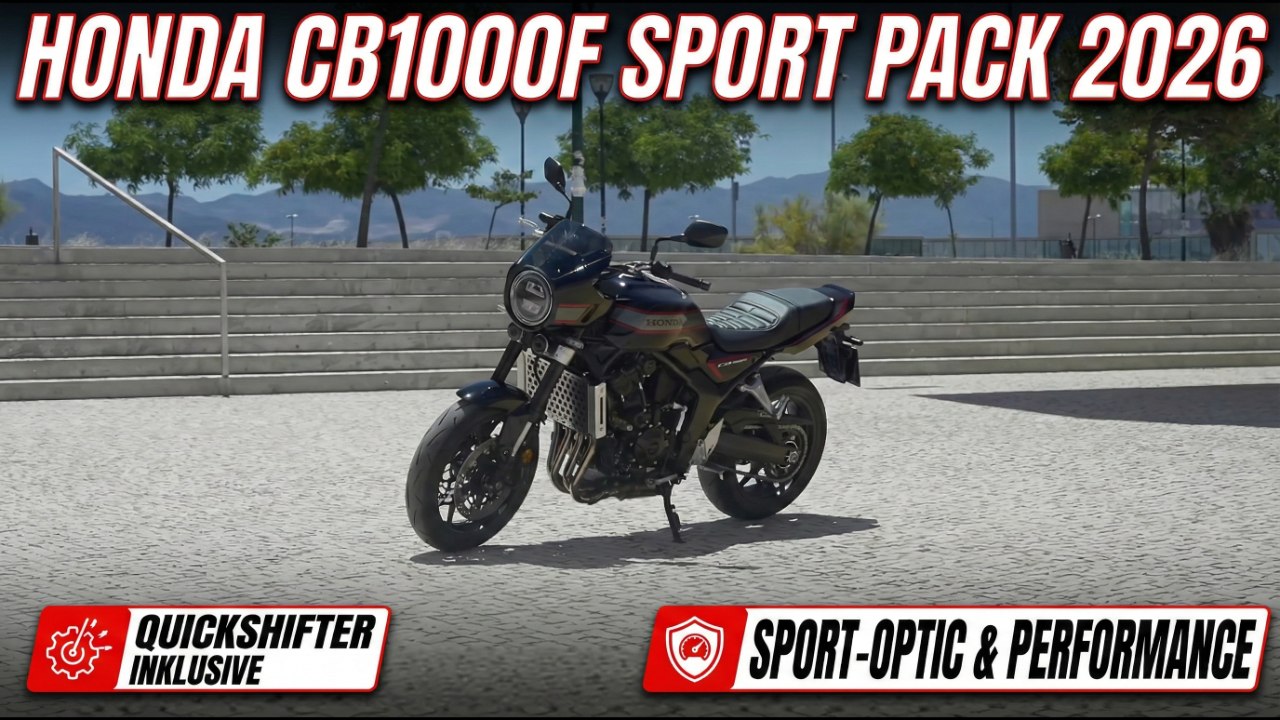 Honda CB1000F Zubehör 2026: Style & Performance im Sport Pack