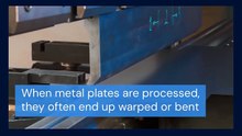 What Is a Plate Straightening Machine? Working, Types & Benefits