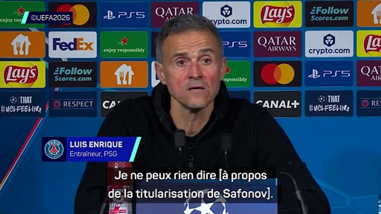 Luis Enrique : "Je n'ai aucun problème à faire de la rotation avec les gardiens”