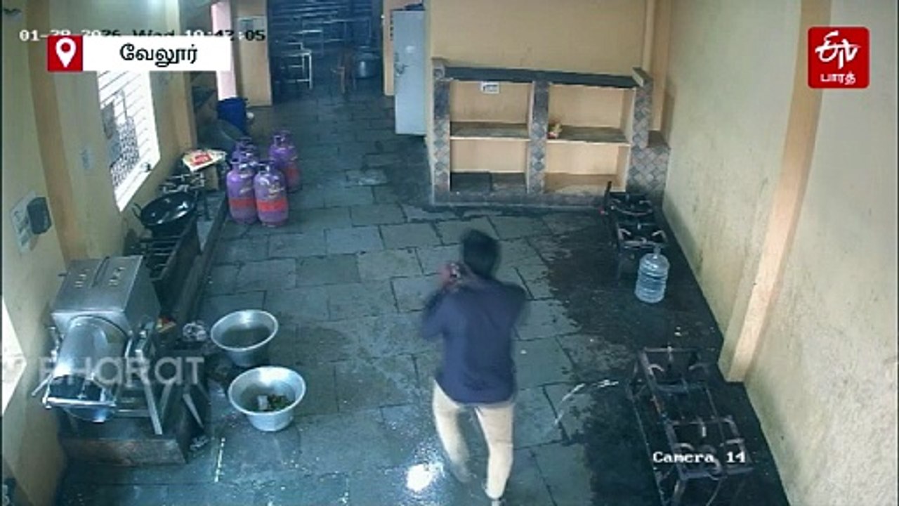நூதன முறையில் சிலிண்டர் திருட்டு