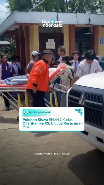Puluhan Siswa SMAN 2 Kudus Dilarikan ke RS, Diduga Keracunan MBG