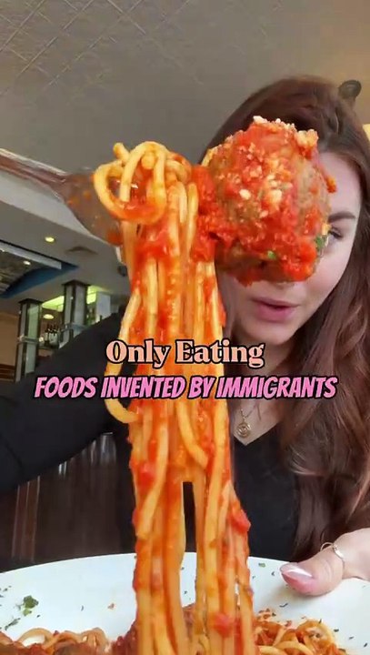 eating foods invented by immigrants pt 3!