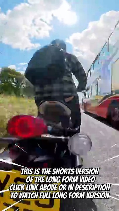 Fast-Paced Hyperlapse Motorcycle Ride Devils Dyke to the Coast - Short