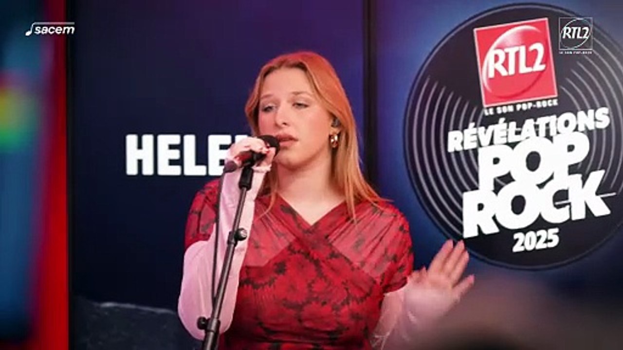 LIVE - Helena interprète "Mauvais Garçon" - Les révélations Pop-Rock RTL2 2025 (28/01/26)