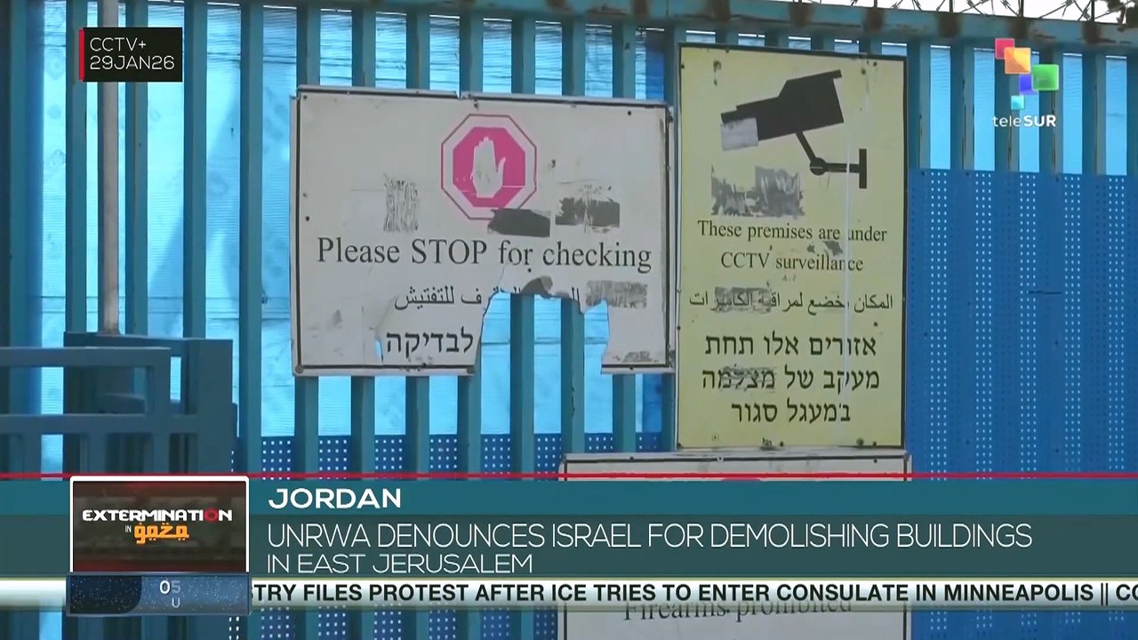 Jordan: UNRWA denounces Israel for demolishing buildings in East Jerusalem