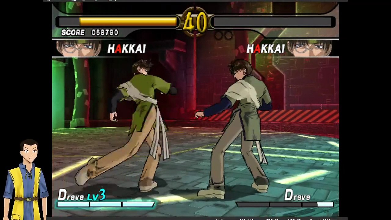 Saiyuki Reload Gunlock (PCSX2) Hakai drama & Kougaji TA runs!