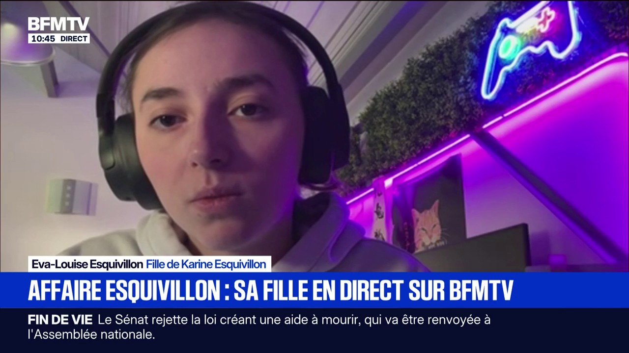 "Je ne suis pas surprise mais en colère": Eva-Louise Esquivillon réagit au pourvoi en cassation de son père Michel Pialle, accusé du meurtre de sa compagne Karine Esquivillon