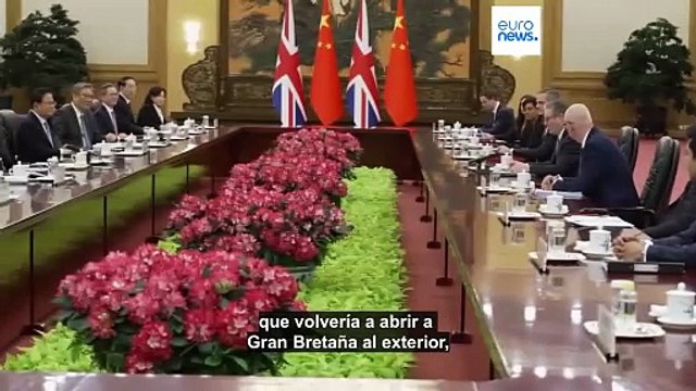 Keir Starmer se reúne con Xi Jinping en Pekín para reforzar las relaciones entre el Reino Unido y China