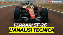 FERRARI SF-26, l'analisi: i SEGNALI di un cambio di approccio