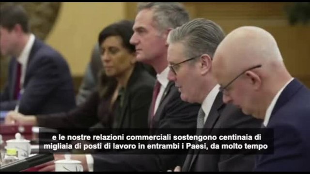 Xi e Starmer rilanciano dialogo Cina-Regno Unito dopo anni di frizioni