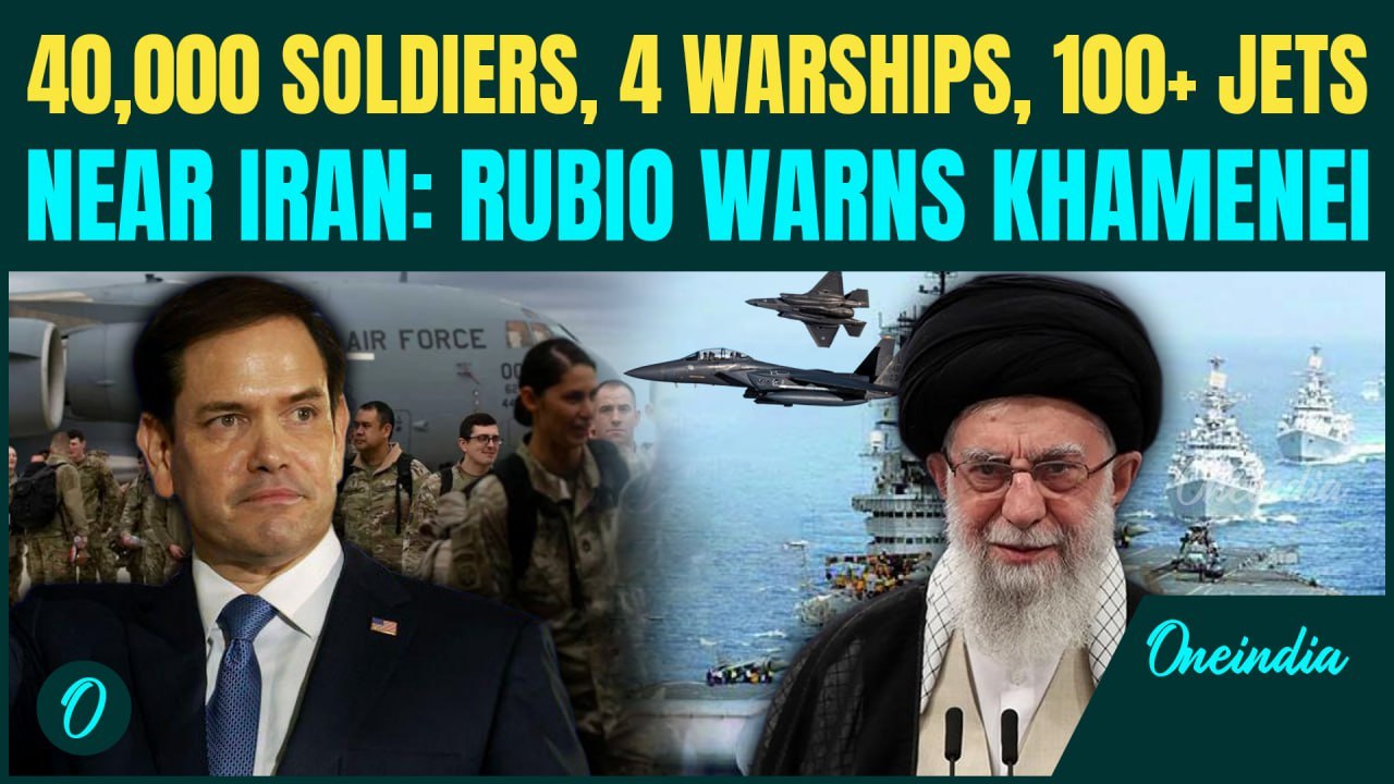 U.S vs Iran War: Rubio WARNS Khamenei, Unleashes LARGEST U.S. Armada Near Iran | U.S ATTACK Tonight?