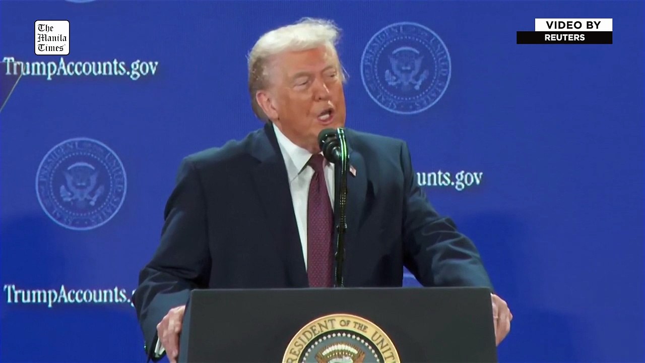 Trump touts 'Trump accounts' for babies as part of affordability pitch