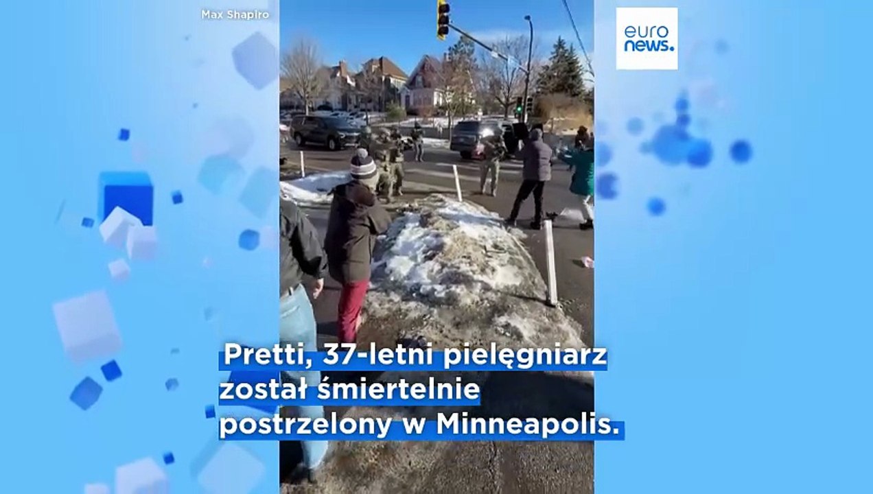 Nowy materiał filmowy ujawnia, że Alex Pretti starł się z agentami federalnymi na tydzień przed śmiercią