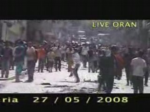 Video emeute oran wahren hamrawa mco houari maraval - emeute