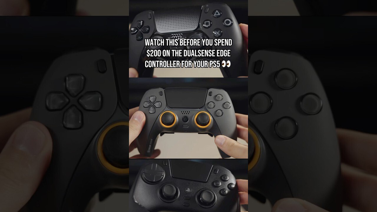 Best PS5 Controllers Compared! DualSense Edge vs. Scuf Reflex Pro vs. Razer Kishi V3 Pro 🎮🔥