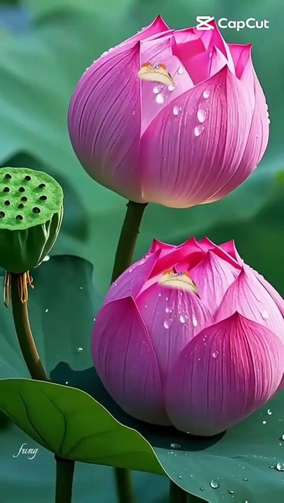 A cute baby appeared in flower