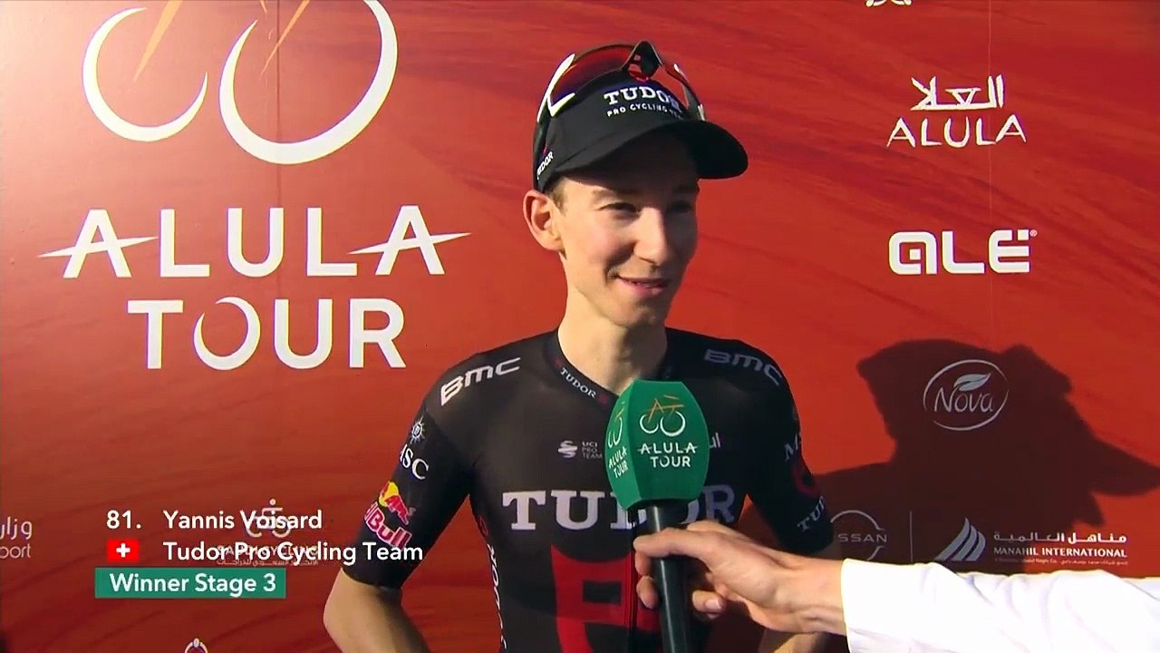 AlUla Tour 2026 - Yannis Voisard : "J'ai longtemps attendu cette victoire... depuis le Tour de Hongrie 2023"