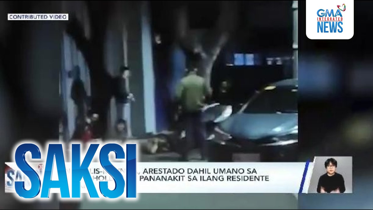 6 na pulis-Maynila, arestado dahil umano sa panghoholdap at pananakit sa ilang residente sa Makati | Saksi