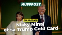 Nicki Minaj s’affiche encore en “première fan”  de Donald Trump…  et on comprend vite pourquoi.