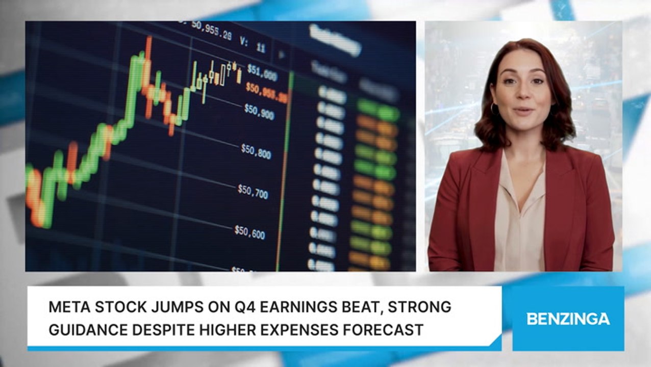 Meta Stock Jumps On Q4 Beat