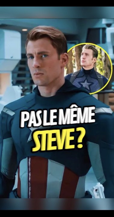 Ce n’est pas le même Steve ? #steverogers #captainamerica #marvel #onregardequoi #avengersendgame