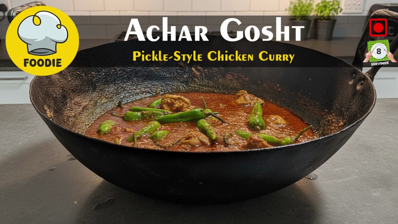Achar Gosht | Pickle Style Chicken Curry Recipe by Foodie