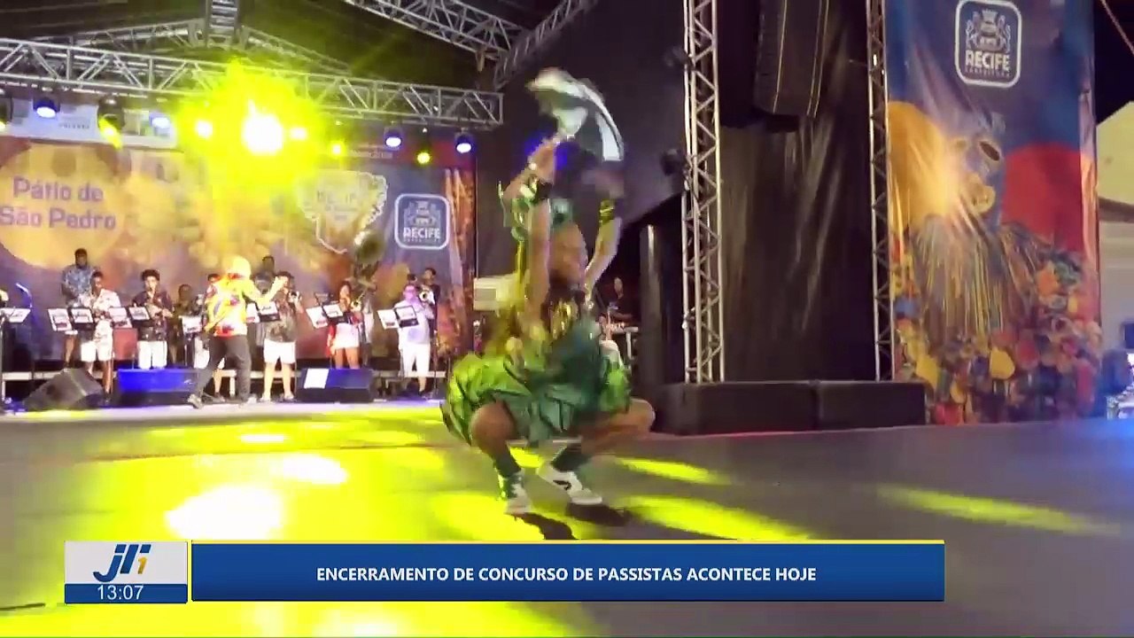 Encerramento de concurso de passistas acontece hoje