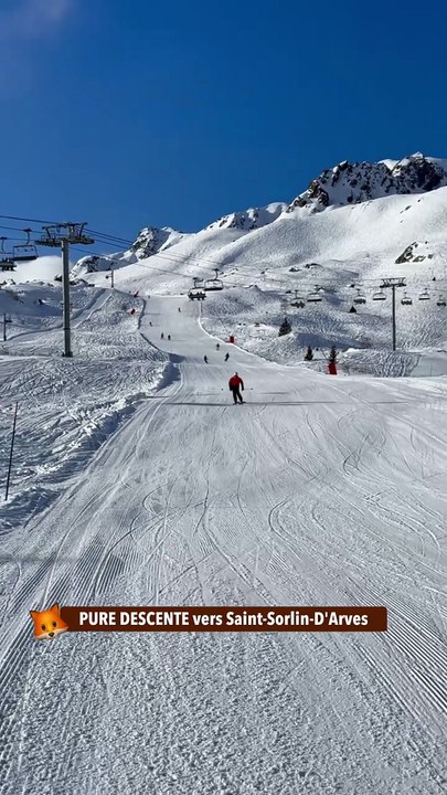 PURE DESCENTE vers Saint-Sorlin-D'Arves