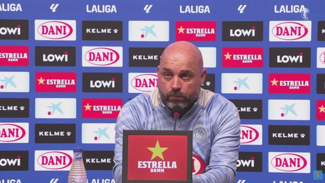 Manolo González, rueda de prensa previa al Espanyol - Alavés
